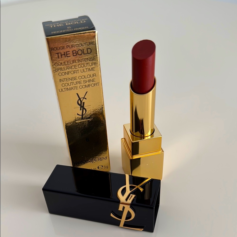 Yves Saint Laurent YSL The Bold Lipstick - Shade 6 Reignited Amber